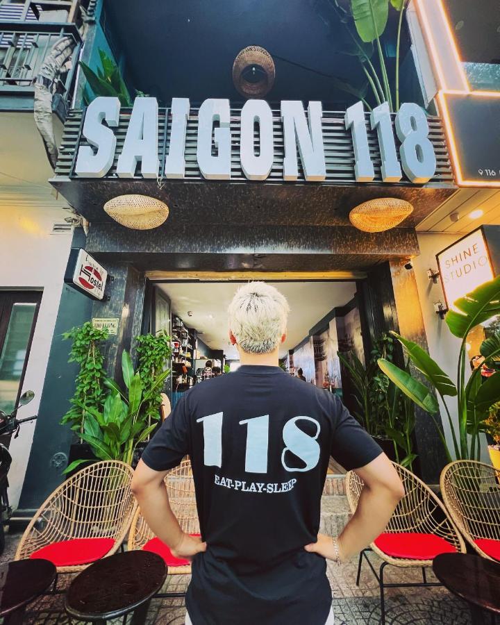 הו צ'י מין סיטי Saigon 118 Hostel And Cafe מראה חיצוני תמונה