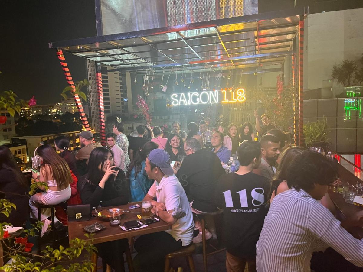הו צ'י מין סיטי Saigon 118 Hostel And Cafe מראה חיצוני תמונה
