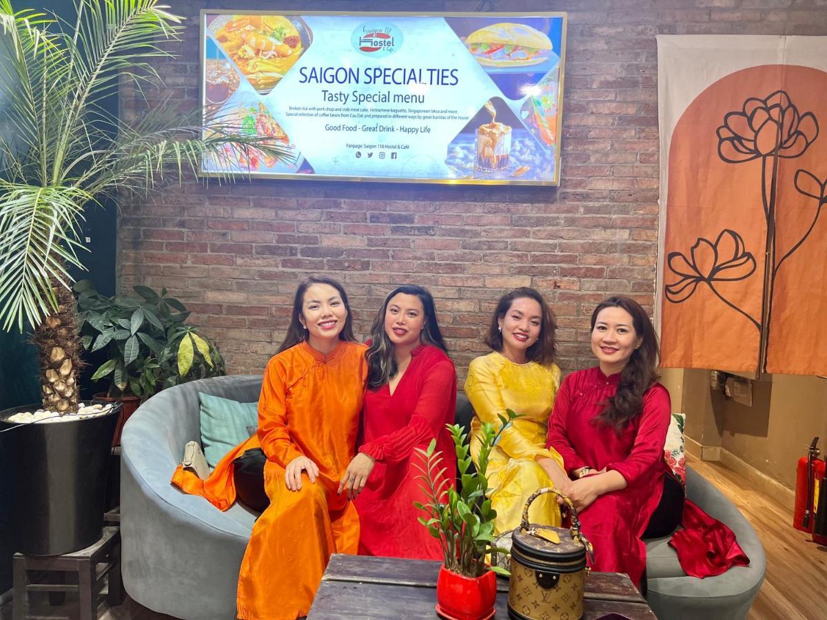 הו צ'י מין סיטי Saigon 118 Hostel And Cafe מראה חיצוני תמונה